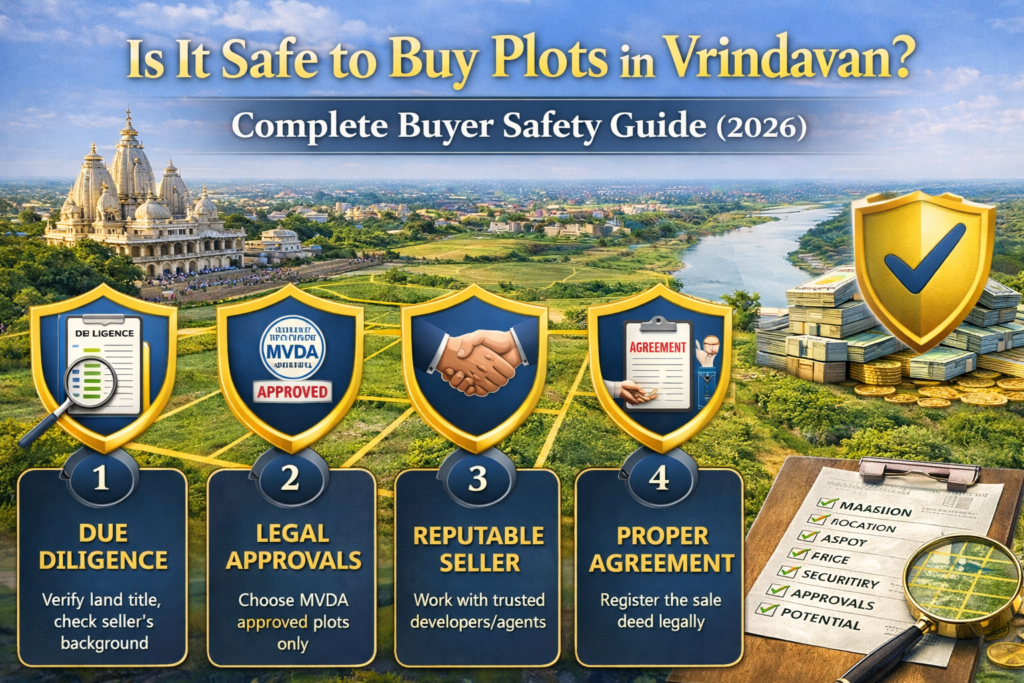 is it safe to buy plots in vrindavan investment guide