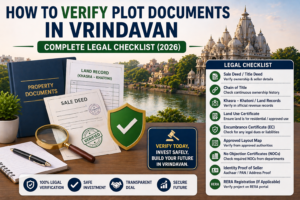 how to verify plot documents in vrindavan checklist