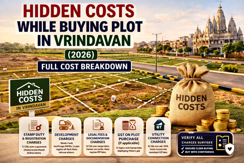 hidden costs buying plot in vrindavan full breakdown