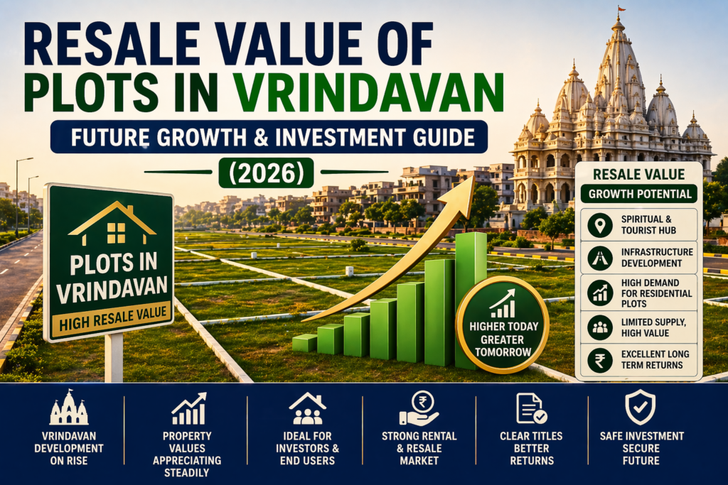 resale value of plots in vrindavan investment guide
