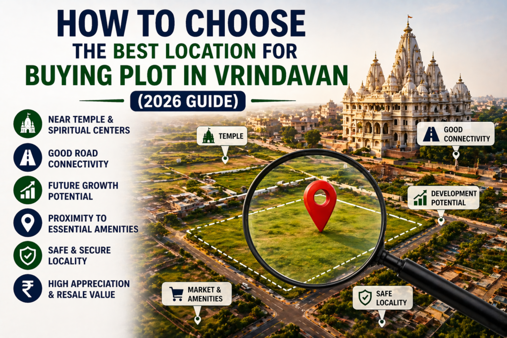 best location for plot in vrindavan investment guide