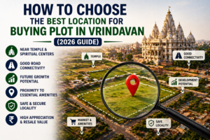 best location for plot in vrindavan investment guide