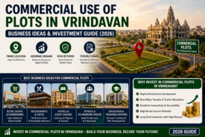 commercial use of plots in vrindavan guide