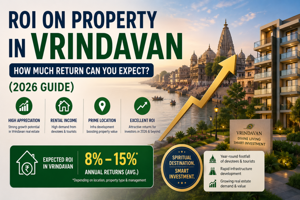 roi on property in vrindavan guide