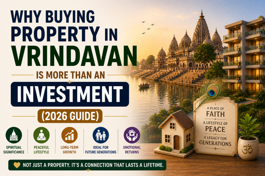why buy property in vrindavan investment guide