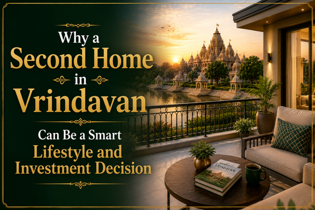 second home in vrindavan benefits and investment potential