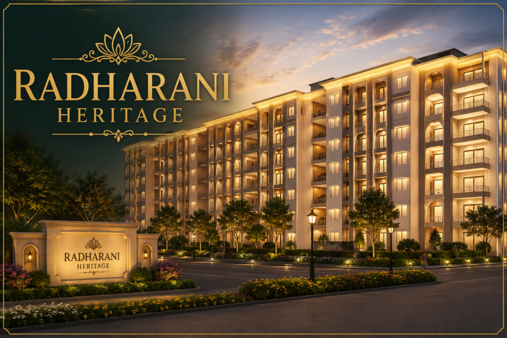 Premium Flats in Vrindavan at Radharani Heritage Rukmani Vihar