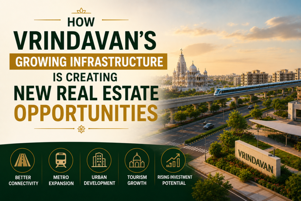 Vrindavan infrastructure development creating new real estate investment opportunities