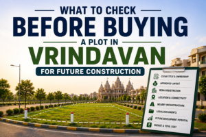 residential plot in Vrindavan for future home construction