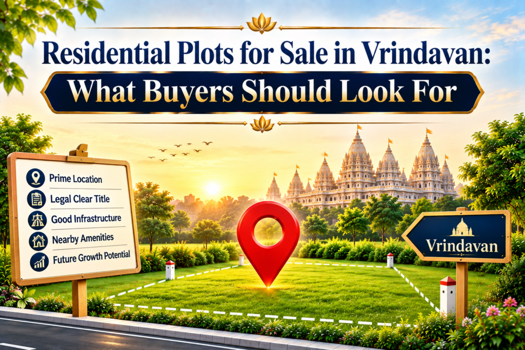 residential plots for sale in Vrindavan for home construction