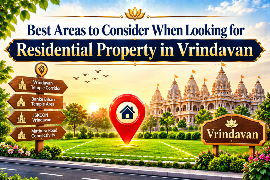 residential property and plots in Vrindavan for home buyers