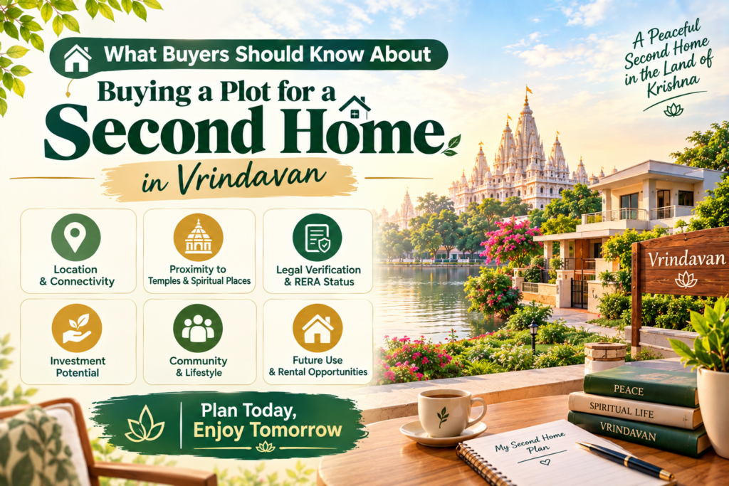 Plot for second home in Vrindavan