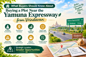 Plot near Yamuna Expressway from Vrindavan