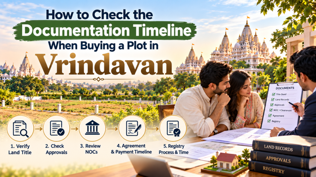 Plot documentation process for buying land in Vrindavan